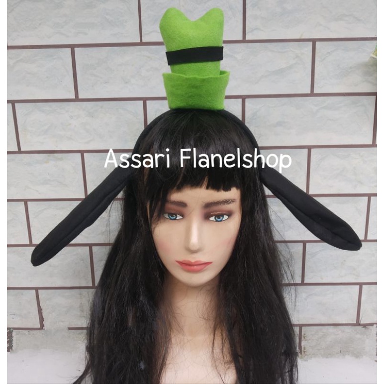 Bando flanel karakter disney goofy