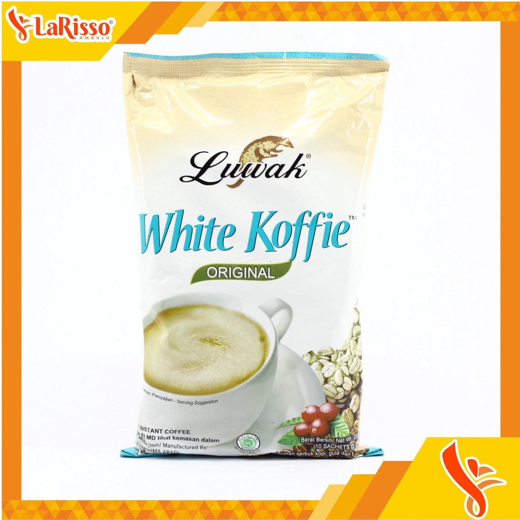 

KOPI LUWAK WHITE KOFFIE ORIGINAL 200GR (10X20GR) PAK