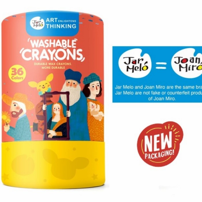 

Sale Joan Miro Washable Crayon 36Pc Murah
