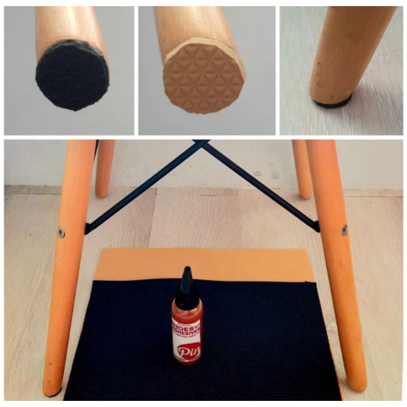 Pelindung alas kaki furniture meja kursi Karet Pengaman Lantai Kayu Marmer Agar Tidak Gores Licin