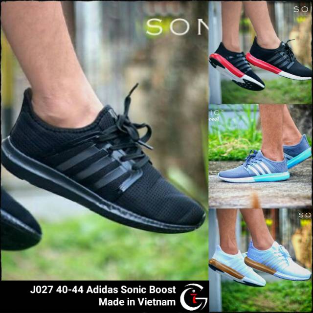SEPATU PRIA J027 Adidas Sonic Boost Vietnam KETS SPORT OLAHRAGA/SNEAKERS GALERI INTAN BANDUNG