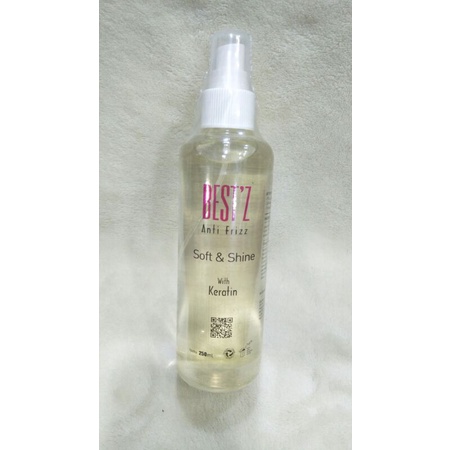 BEST'Z ANTI FRIZZ 70 ML/BEST'Z SOFT&amp;SHINE WITH KERATIN/ANTI FRIZZ BUAT PELURUSAN/SERUM RAMBUT UV/SERUM UNTUK SMOTHING