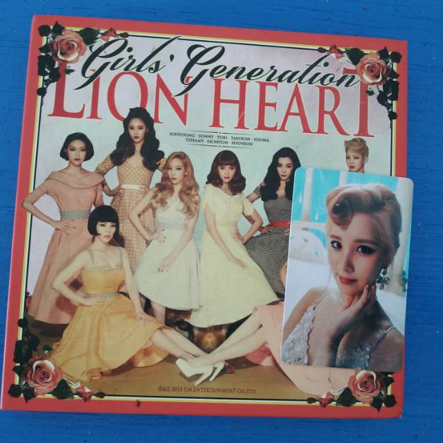 SNSD Album Lion Heart + PC