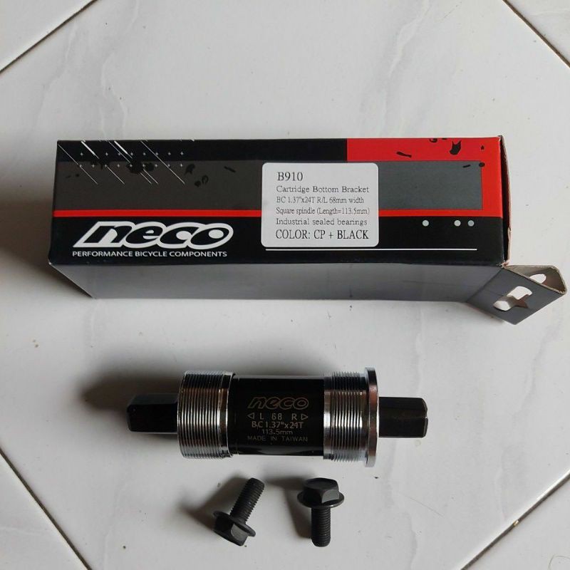 BB BOTTOM BRACKET SEPEDA 113.5 MM NECO