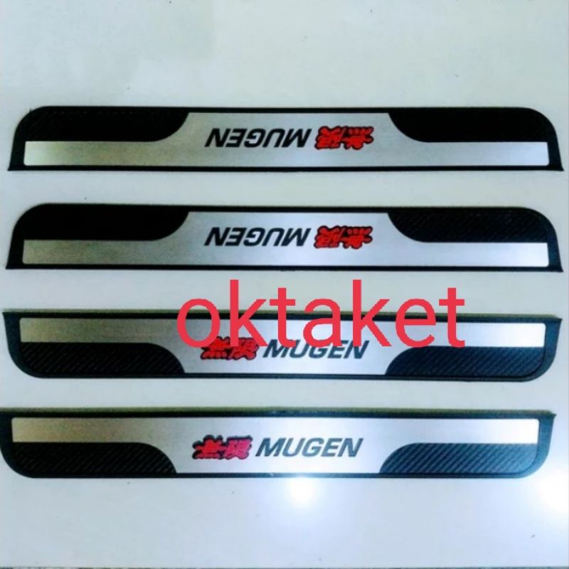 sillplate samping stainless mugen honda universal