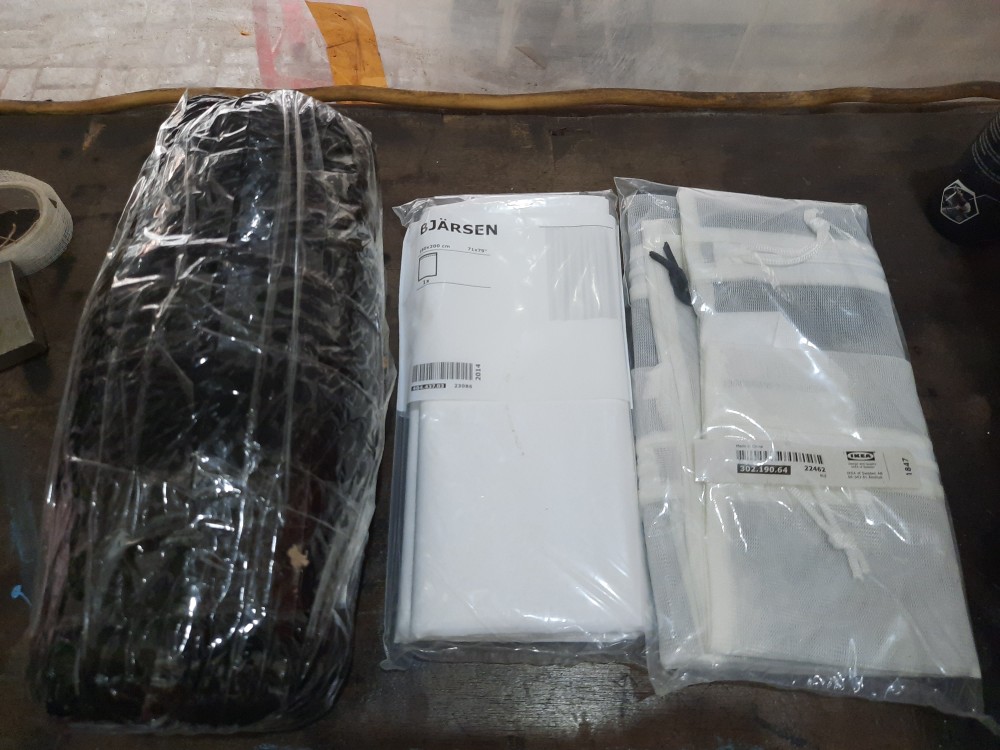 Kantung Pelindung Pakaian, Untuk Cuci 3-pcs Pr1626