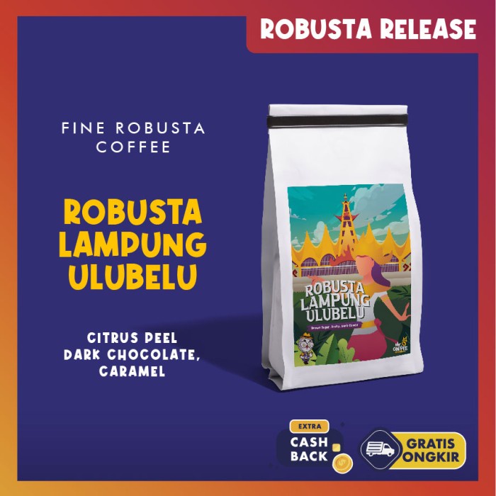 

(BISA COD) Biji/Bubuk Kopi Robusta Fine Ulubelu Proses Madu - GILING HALUS