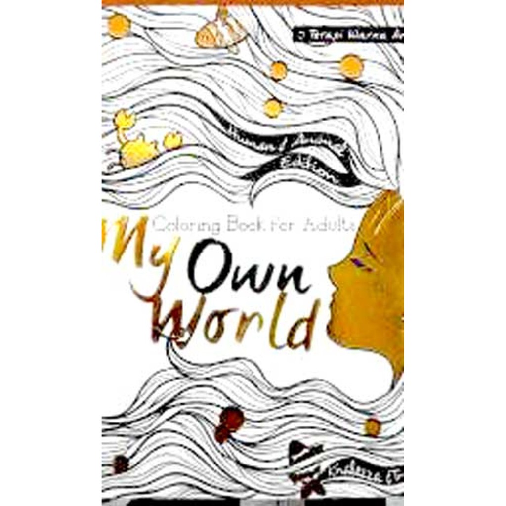 Download Dijual Coloring Book For Adults My Own World 1 Travel Size Shopee Indonesia