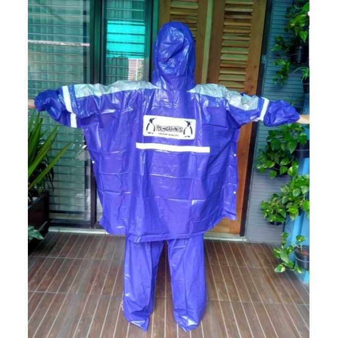 Jas Hujan Ponco Lengan Celana Penguin Kombinasi Sporty Dewasa Pria Wanita Terlaris / Raincoat Penguins Phonco 369 / Mantel Cewek Cowok Remaja Terbaru Murah Berkualitas / Terusan poncho  Elephant Gajah Zippy Terbaik Batman CelanaTermurah Harga grosir