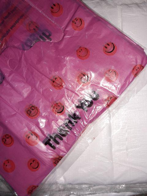 ❤recommended❤ Kantong Kresek Plastik Tictas Uk 28 Putih. Hd Tictas Hijau Uk 28 Cm  Isi 50 Pcs.