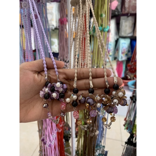 Strap Masker Mutiara Warna