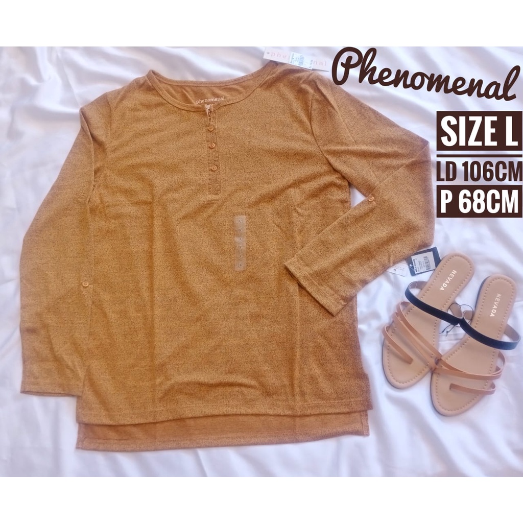 Kaos Lengan Panjang Phenomenal Original Matahari