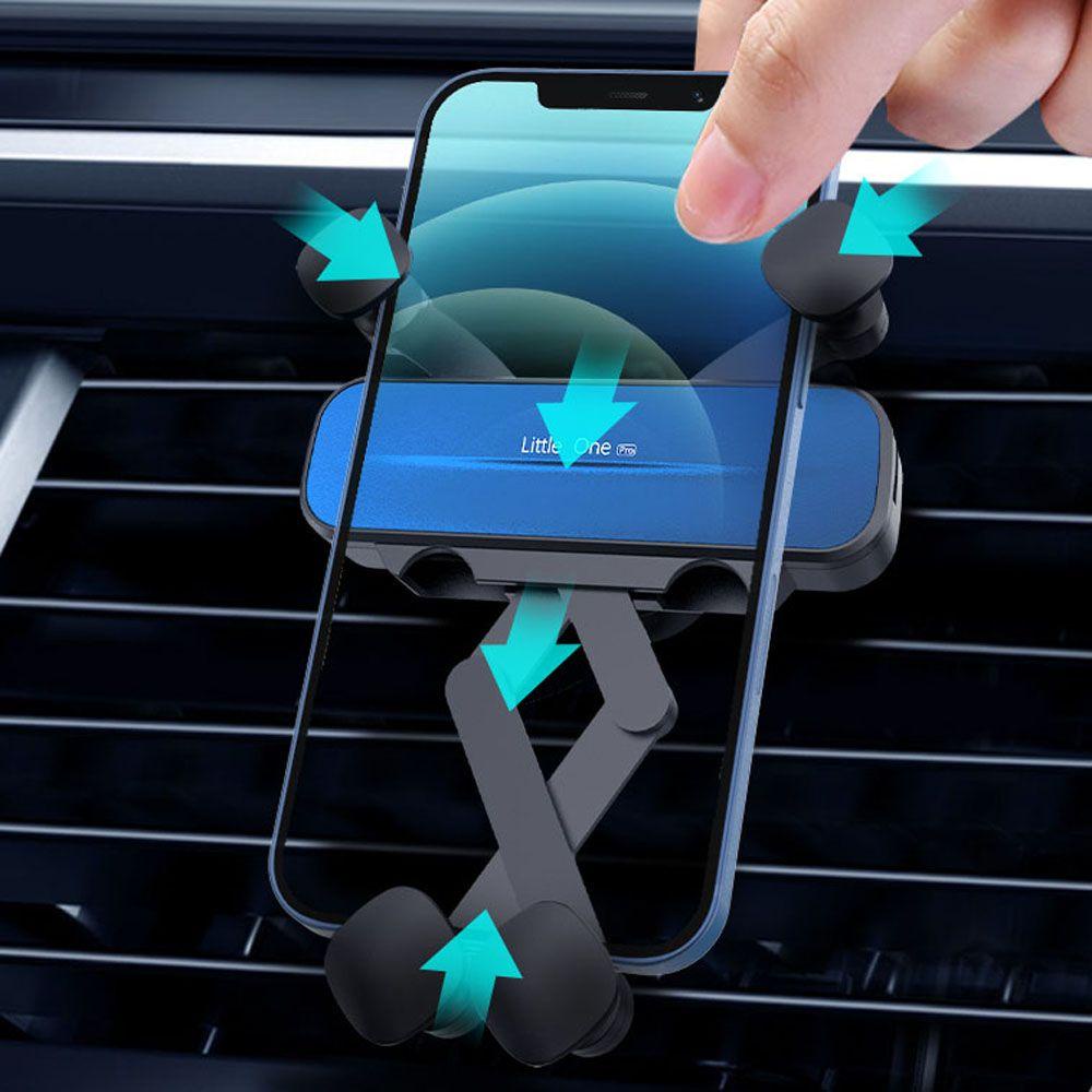 Lanfy Car Mount Multifungsi Kualitas Tinggi Ventilasi Udara Mobil Teleskopik Adjustable Dudukan Ponsel Bracket Navigasi
