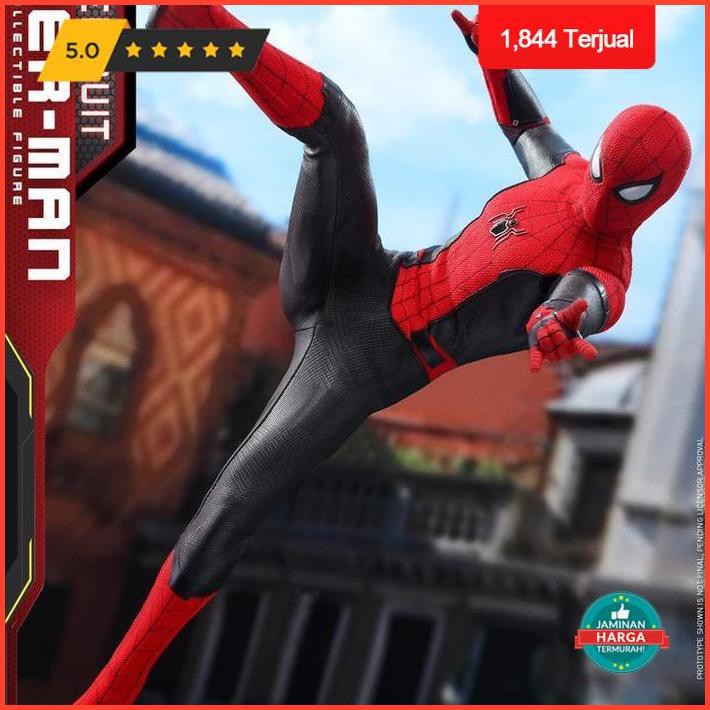 Mainan Anak Puncak Promo DP PO (PRE ORDER) - Hot Toys Spiderman Far From Home Spider Man Terlaris
