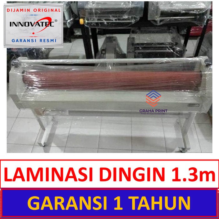 Mesin Laminasi Dingin Roll Manual 130Cm INNOVATEC Alat Laminating 1,3m