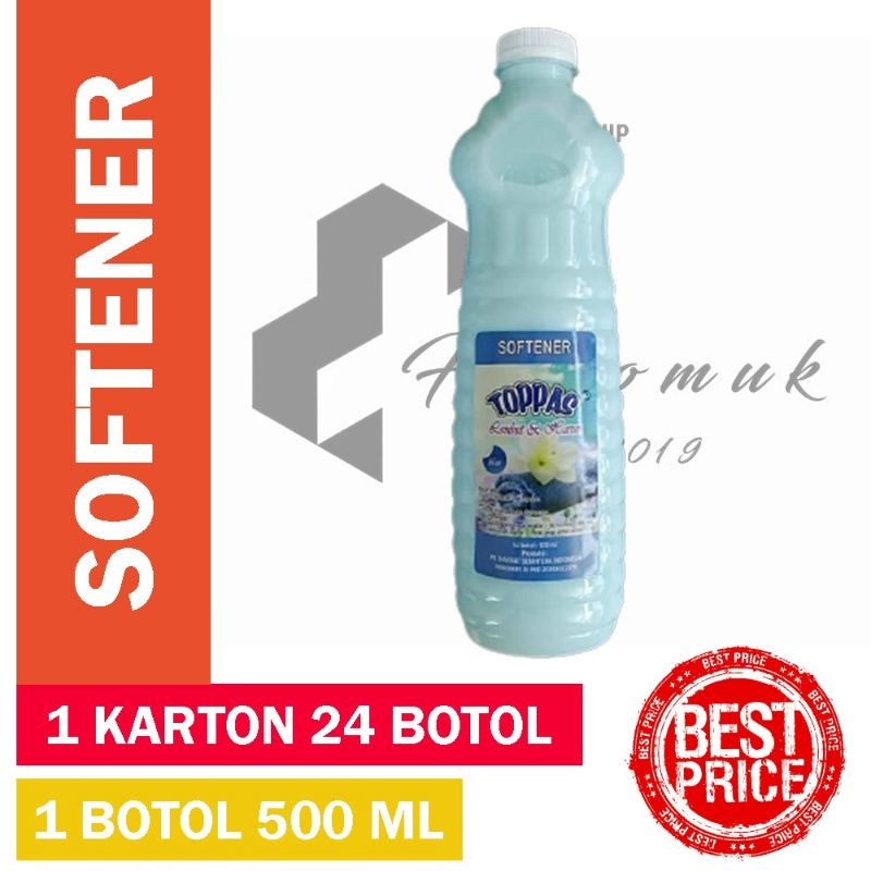 Softener Pelembut Pewangi Pakaian Toppas (500ML)