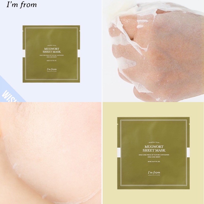 I'M FROM MUGWORT SHEET MASK / IM FROM MUGWORT SHEET MASK