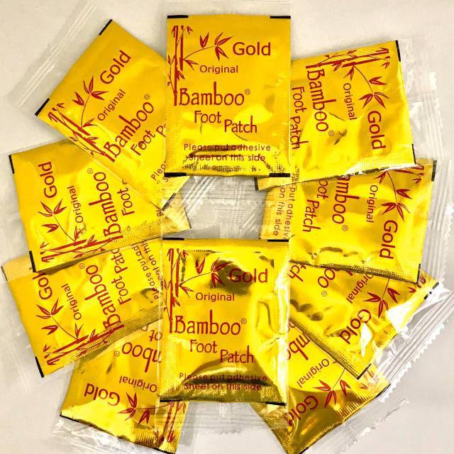 [100% Original] Koyo Kaki Bambu Penyerap Racun DI Dalam Tubuh Bambo Foot Patch Gold Detox