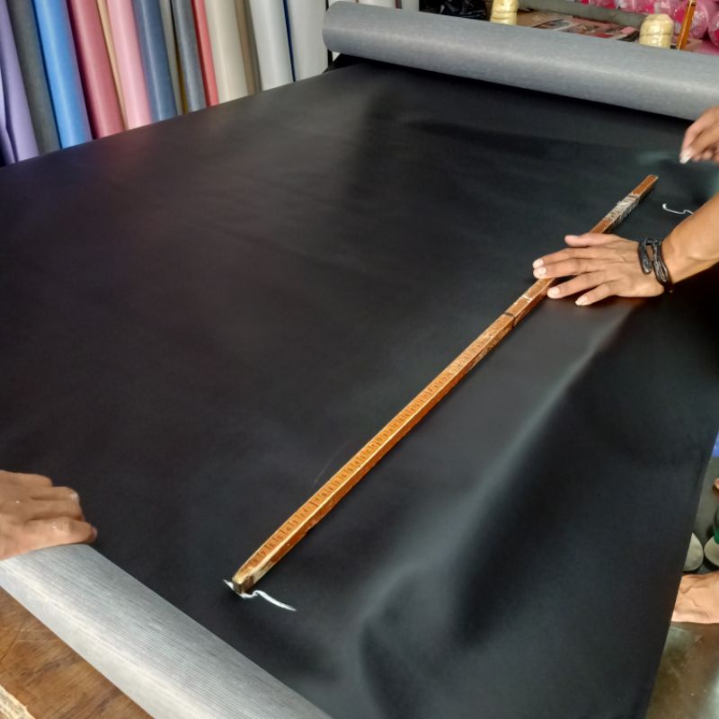 KULIT SINTESIS/KULIT IMITASI MOTIF POLOS bisa buat perlak bayi-6