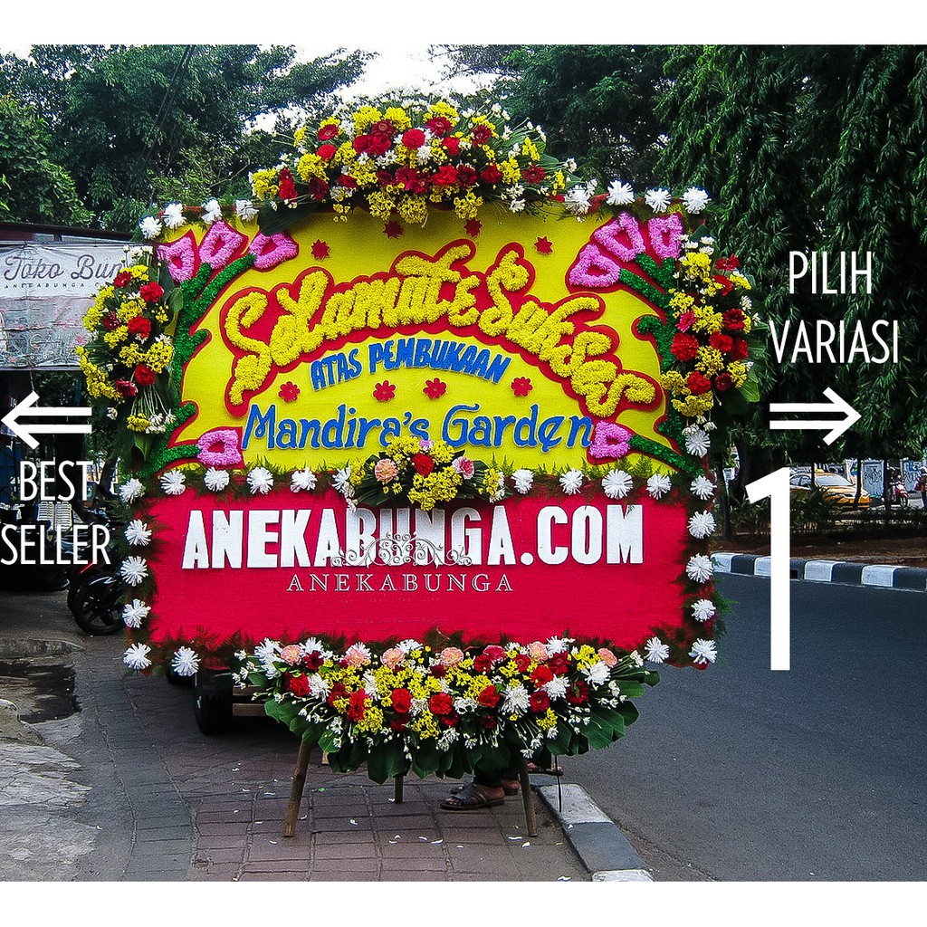 Jual Karangan Bunga Papan Ucapan Selamat Sukses Congratulations Grand