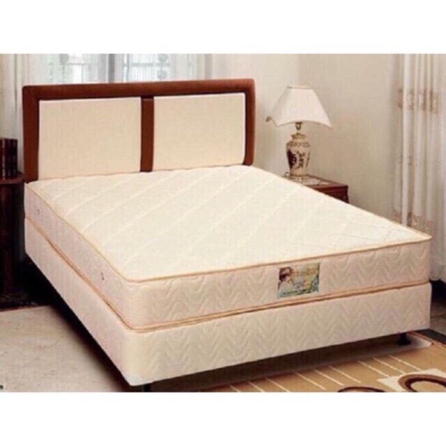 UNILAND Tipe Standard 180x200 SET Sandaran Crysant dengan divan dan matras springbed kasur matras