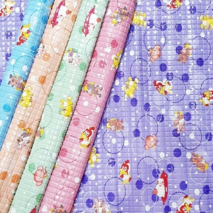 Perlak Bayi Karakter Alas Ompol Bayi Kecil Waterproof Motif Random 58x58cm