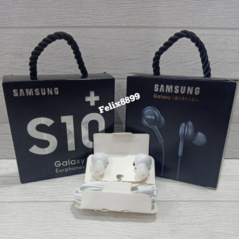 HEADSET HANDSFREE EARPHONE SAMSUNG AKG S10 S10E S10 LITE S10+ S10 PLUS S8 S9 S8+ S9+ S8 PLUS S9 PLUS