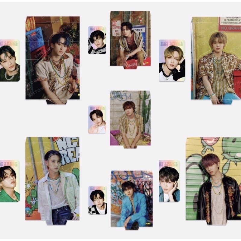 NCT DREAM MD HOT SAUCE HOLO STANDEE JENO JAEMIN MARK HAECHAN RENJUN