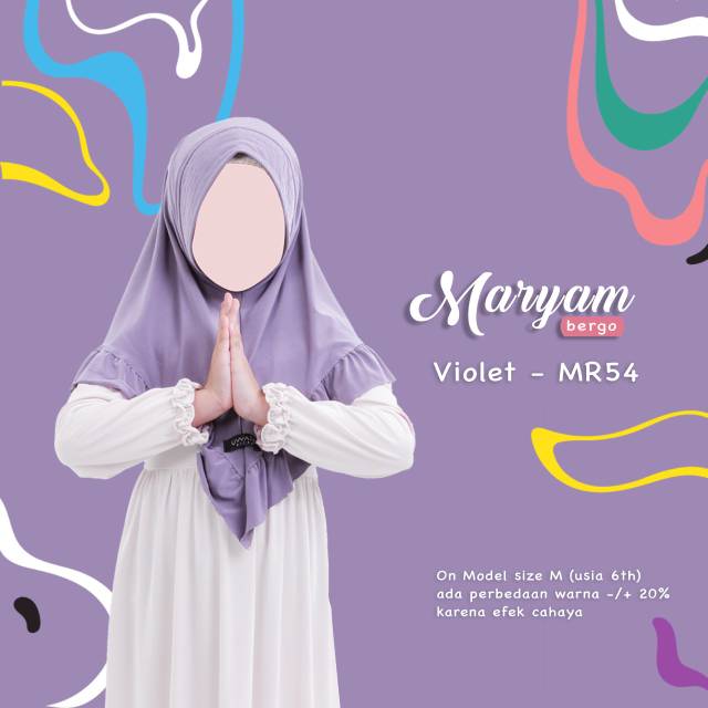 Maryam bergo by Uwais hijab