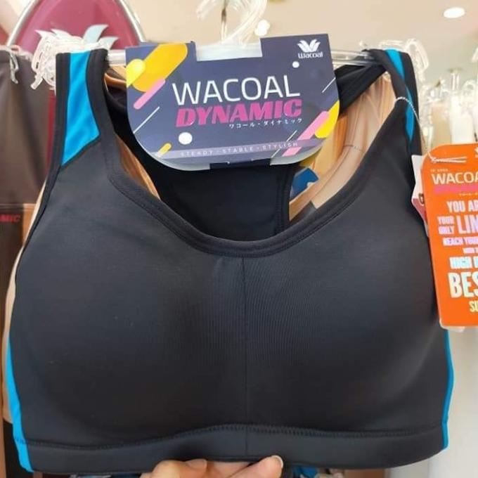 SALE ORIGINAL WACOAL DYNAMIC SPORT BRA KAWAT OLAHRAGA BIRU CREAM