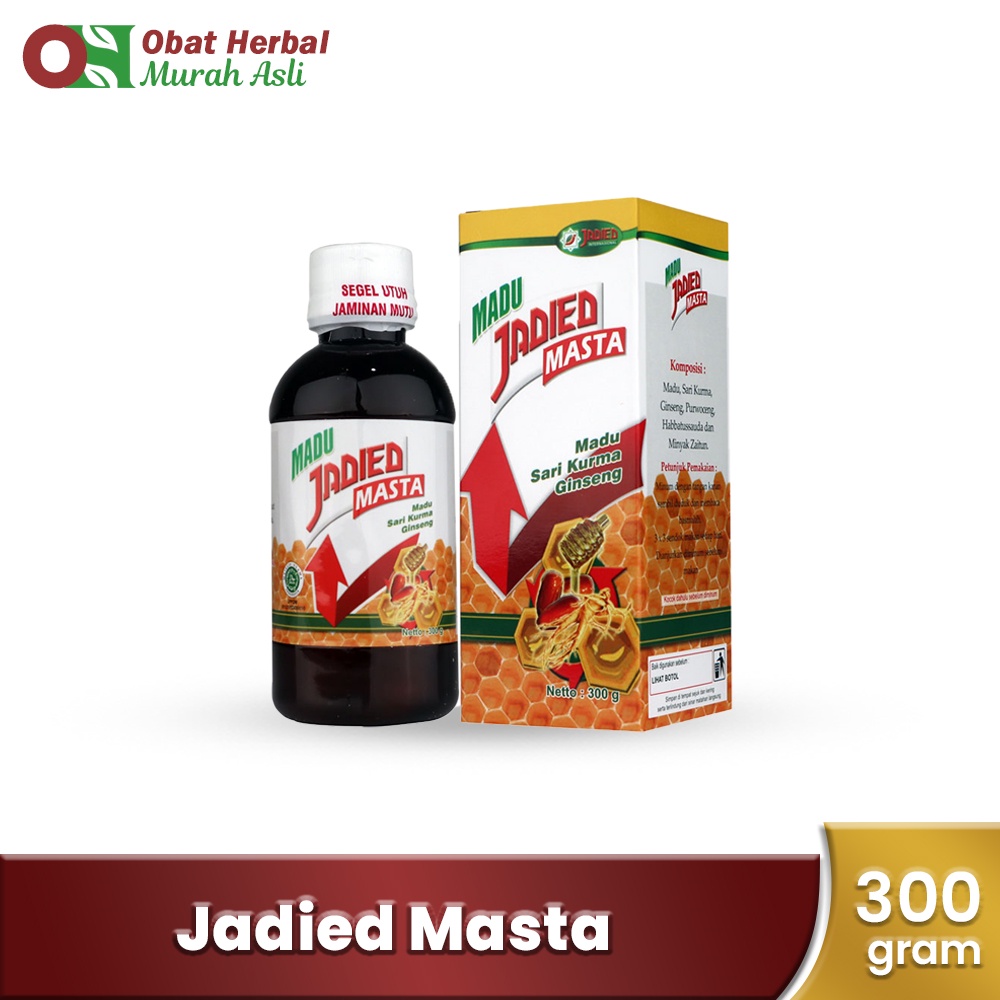 Madu Jadied Masta Untuk Stamina Pria Dewasa - 300 gram