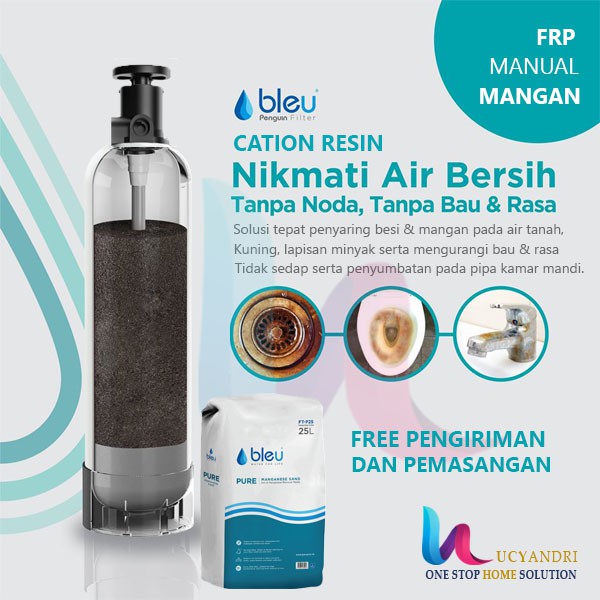 Filter Air Penguin Bleu Manganese FRP 1035 MV MANUAL FREE INSTALASI