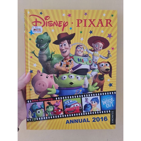 SALE Buku BBW / Buku Aktivitas anak tema Disney Pixar Annual 2016