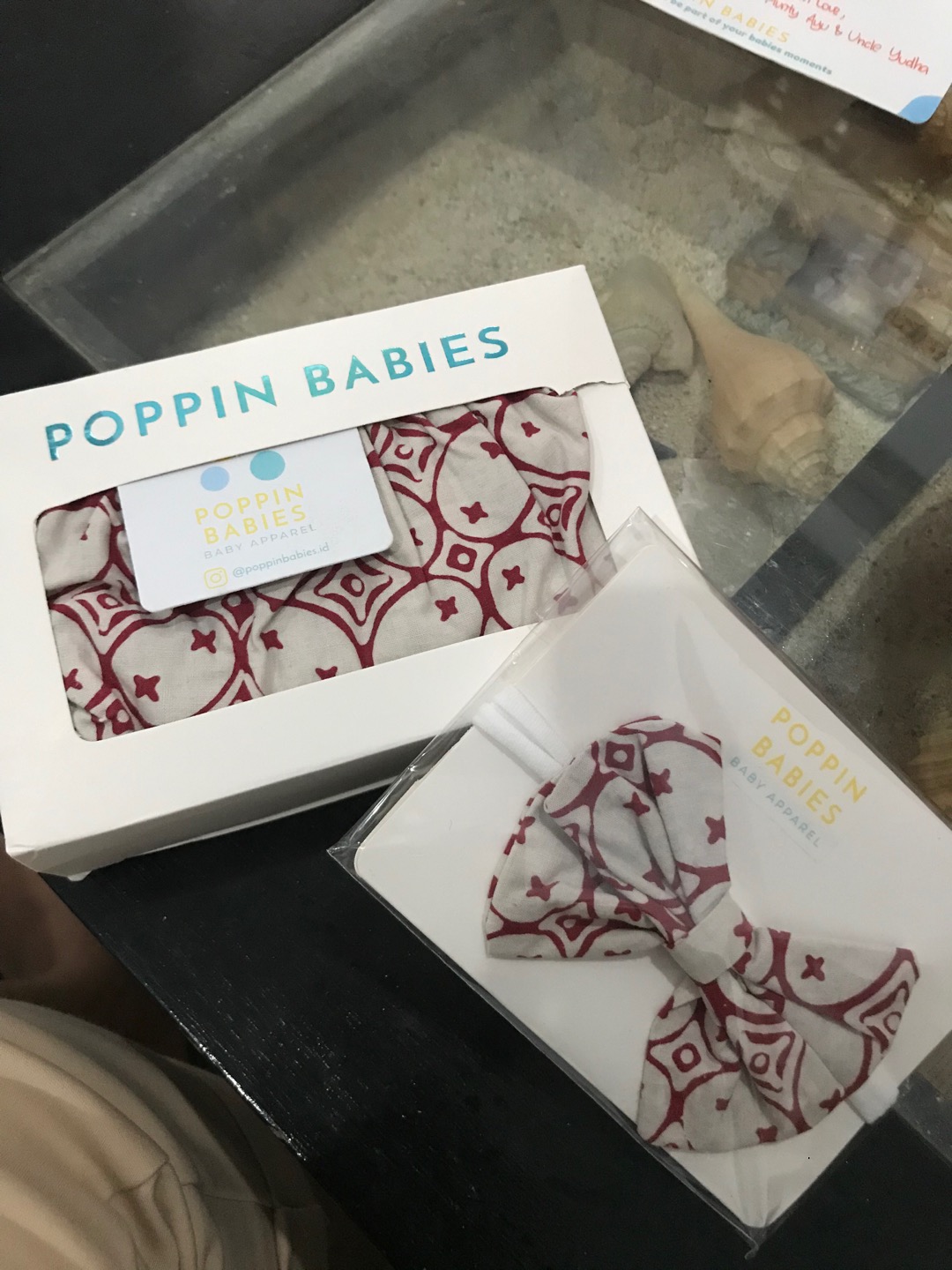 Poppin Babies - Emma Set Dress + Bloomer Bayi Batik