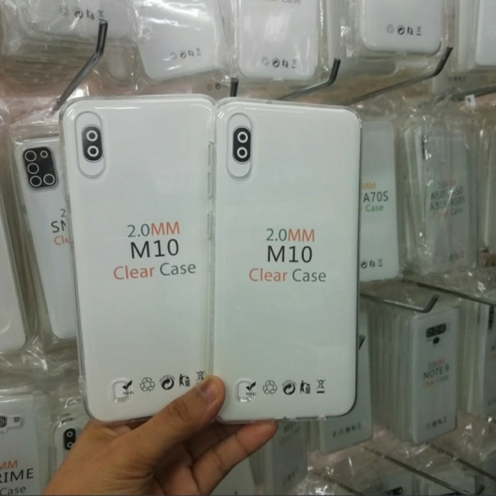 ORI Softcase Clear Case Sillikon Kondom Case Bening Casing Samsung M10