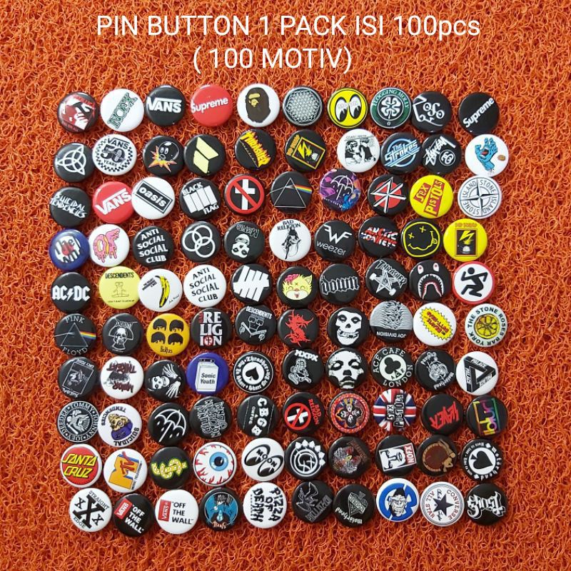 [ 3 PAKET COD ] PROMO MURAH PIN PATCH GANCI/GANTUNGAN KUNCI BEST SELLER