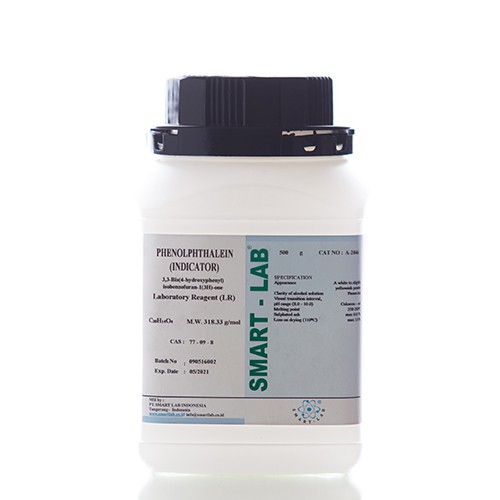 PHENOLPHTHALEIN INDICATOR 500GR SMART LAB BEST QUALIY