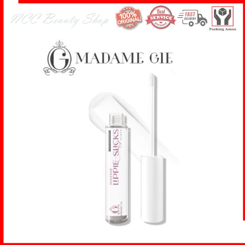 * NCC * Madame Gie Lippie Slick Lip Gloss Make Up Lip Gloss Lippie Serum Lipstik