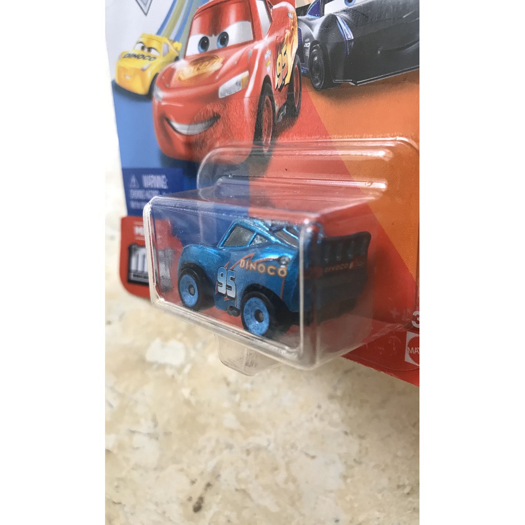 Dijual Disney Cars Mini Racer - Metallic Dinoco Lightning McQueen Berkualitas