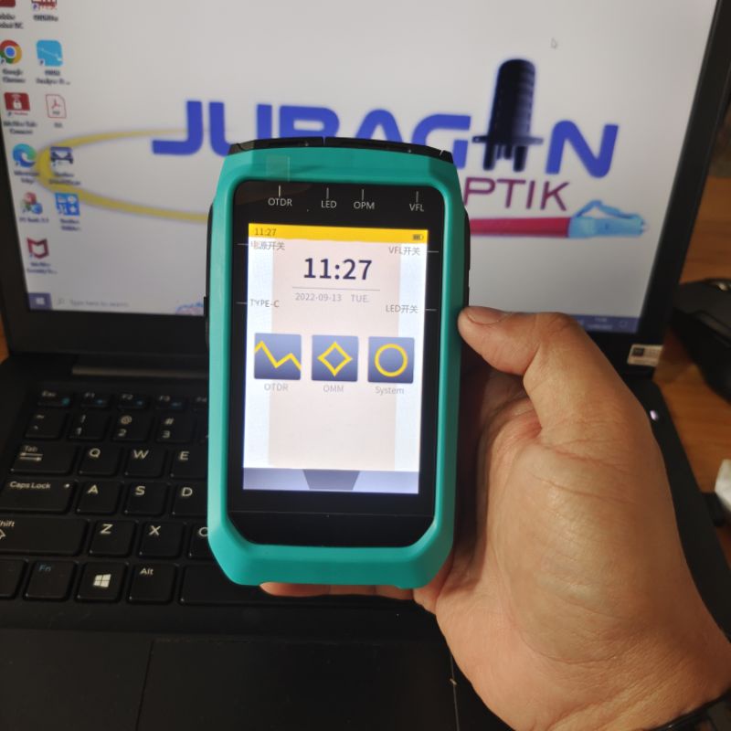 otdr mini touchscreen