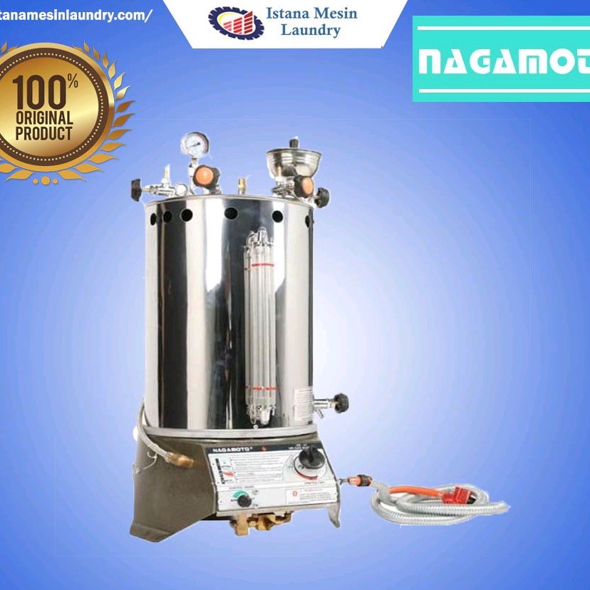 Boiler setrika uap Nagamoto 15 lt set