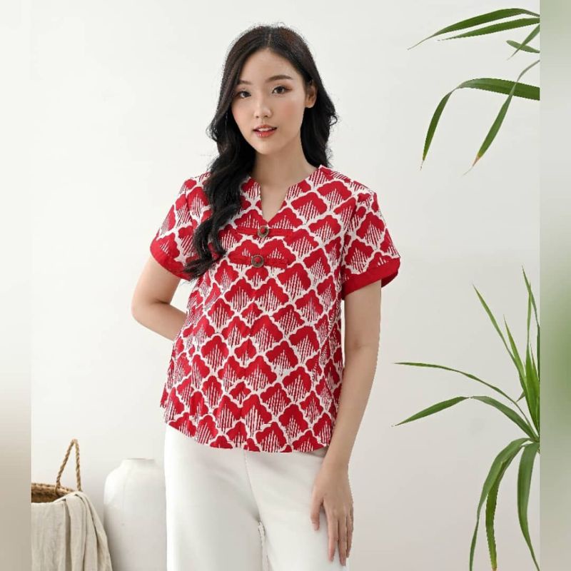 ATASAN BATIK 208 AAS RED