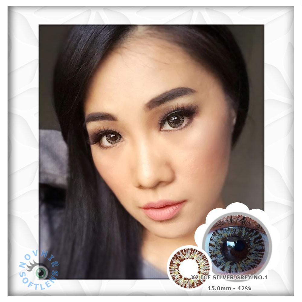 SOFTLENS X2 ICE SILVER GREY