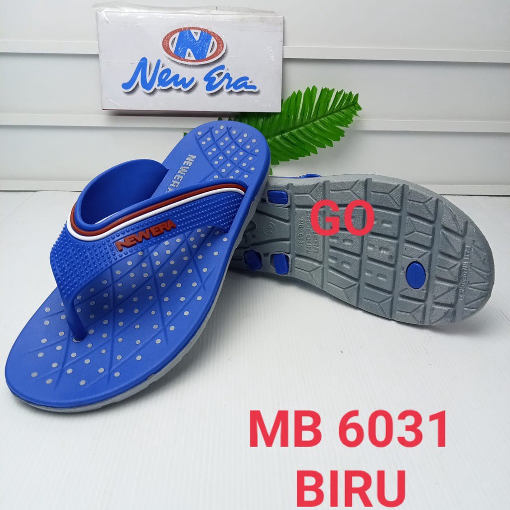 BB NEW ERA MB 6031 Sandal Jepit Pria Dewasa Casual Sendal Laki Perempuan Size 38-44