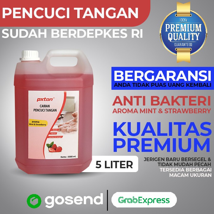 SABUN CUCI TANGAN PXTON ANTI BAKTERI 5L