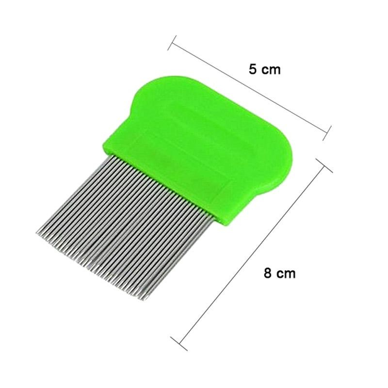 [COD] Sisir Serit Besi AMPUH Hilangkan Ketombe dan Kutu Hingga ke Telurnya I Berbahan Logam Awet