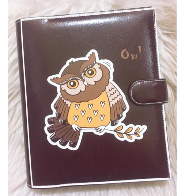 

Binder Printing OWL BIG BROWN