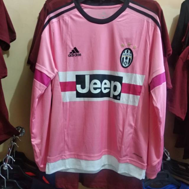 Jersey Juventus away 15/16 lengan panjang