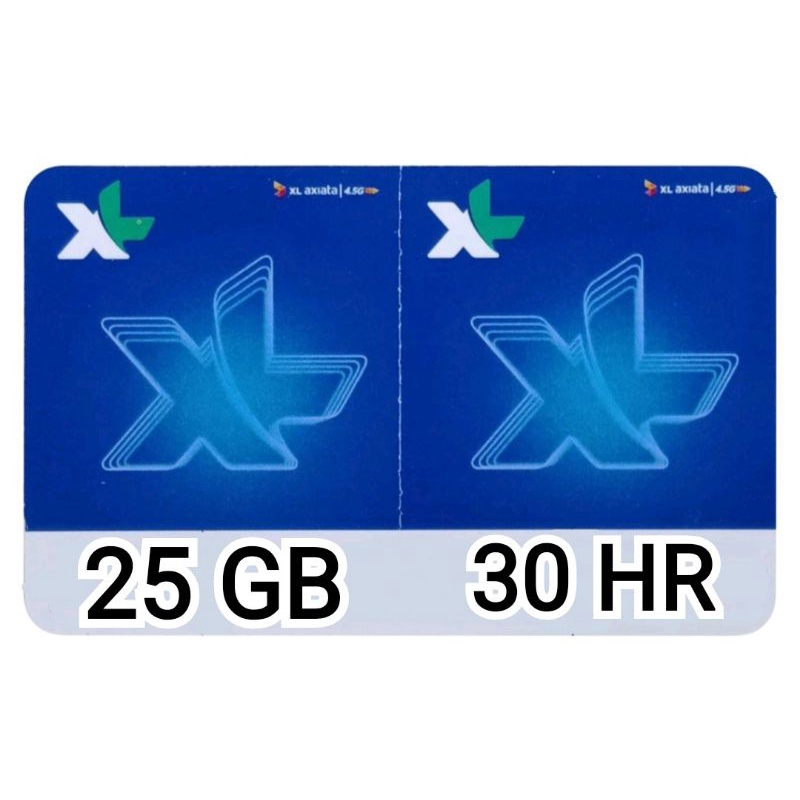 VoucherXL 25GB 30Hari