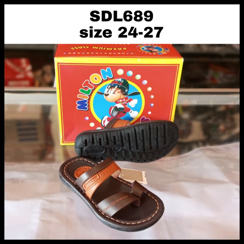Sandal Milton Anak Cowok Japit / Sandal Milton Anak Putra Japit Jempol / Milton 24-27 SDL696 SDL689